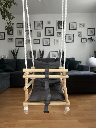 Kinder holzschaukel mit - kinder-holzschaukel,