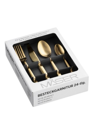 Mäser besteckset gold matt - gold,
