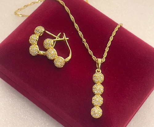 Luxus schmuckset ohrringe - schmuckset,