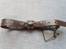 ♥♥ Gürtel mit Kettchen ♥♥ 4 cm breit ♥♥ Gesamtlänge ca. 100 cm ♥♥