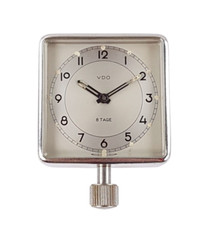 VDO 8Tage Auto Uhr Handschuhfach Oldtimer alte vintage Car Clock 40er 50er Jahre