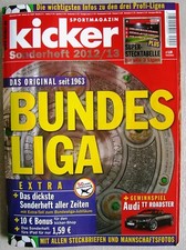 kicker Sonderheft Bundesliga 2012/2013, 12/13  (top Zustand)