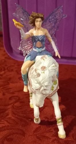 Schleich elfe 42099 auf - elfe, pferd