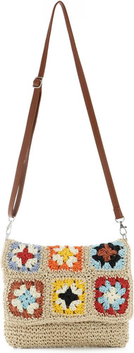 Stroh strandtasche für damen - stroh,