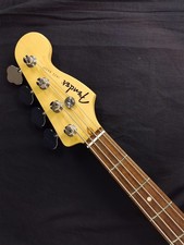 Fender Standard Jazz Bass LRL Olympic White, Ash Body, Modern C Neck, Gebraucht