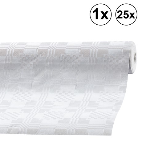 Tischdecke papier l10m b100cm - tischdecke,