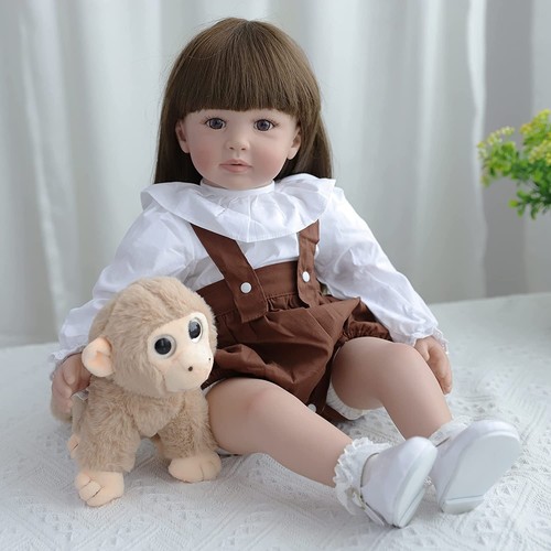 Reborn puppe mädchen cm - mädchen, 55