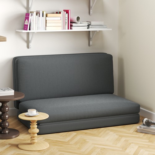 Homcom bodensofa 1 - bodensofa, 3-in-1