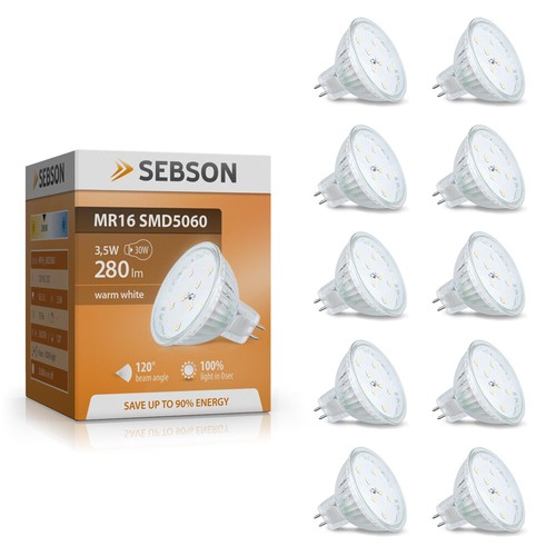 10x led lampe gu5 - led, mr16