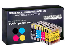 8 Druckerpatronen kompatibel für BROTHER DCP-145C DCP-195C DCP-385C DCP-395C