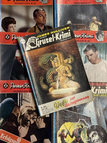 Romane krimi magazine comic - krimi,