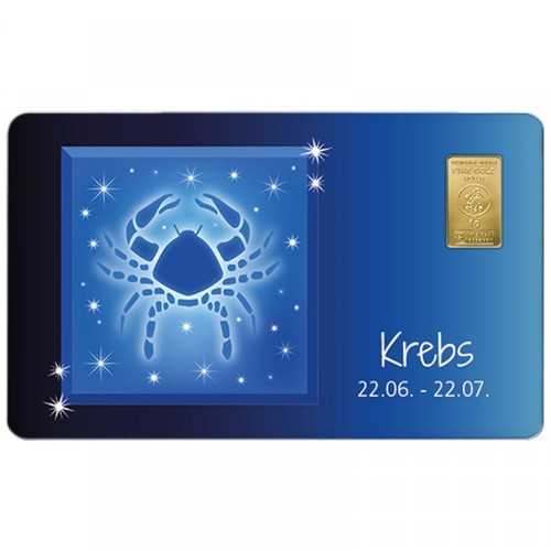 Goldbarren geschenk - 1g,