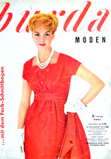 altes Burda Modeheft Nr. 3  / 1959 mit Schnittmuster, die neue Frühjahrsmode