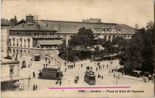 Geneve place gare - place,