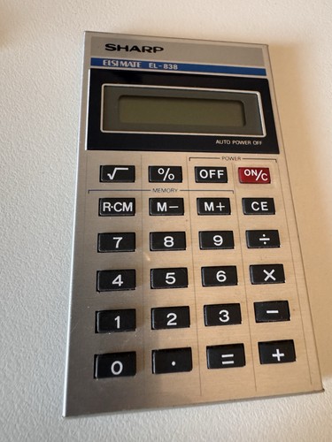 Sharp elsi mate 838 - sharp,