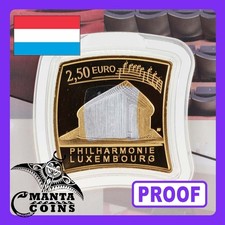 2,5 Euro Luxemburg 2025 Philharmonie Luxemburg  Proof PP - sofort -