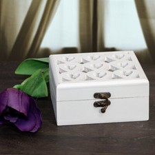 Schmuckkästchen, Holztruhe -