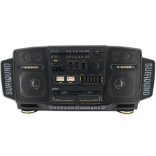 Elta 6875 Boombox Radio Cassette Recorder Ghettoblaster Stereo HiFi  Schwarz [G]