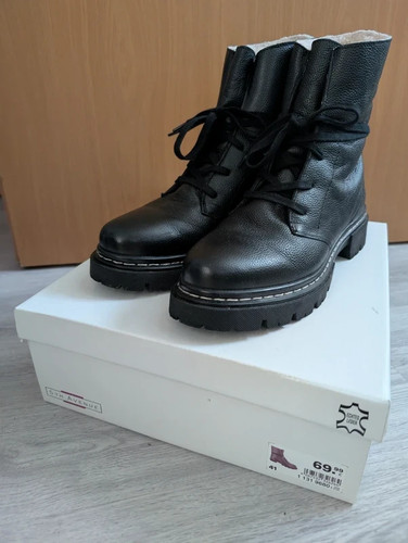 Gefütterte damen lederstiefel - gefütterte,