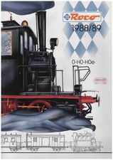 Roco Vintage Modellbau-Katalog 1988/89 H0 0 Eisenbahn Modelle Modelbausätze Kits