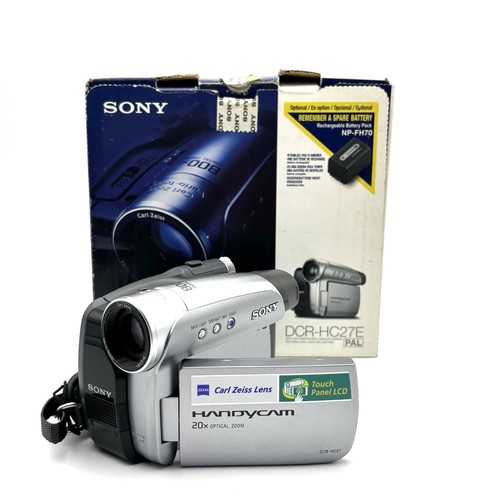 Sony handycam dcr hc27 minidv - dcr-hc27,