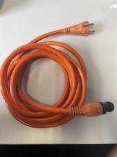 DEFA 460960 Anschlusskabel Außen + Stecker Orange Verstärkt 3 m 230V HeavyDuty