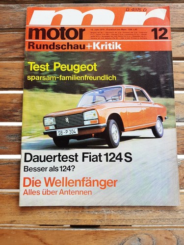 Motor rundschau 1970 - rundschau, 12/1970