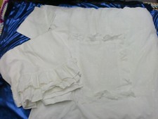 weiße Stubenwagen Garnitur mit Himmel