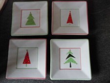 4 Untersetzer Unterteller Tannenbaum