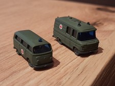 Bundeswehr Sanitäter Krankenwagen Pkw Fahrzeug MB VW Set Wiking Spur N 1:160