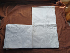 2 Überschlaglaken Baumwolle