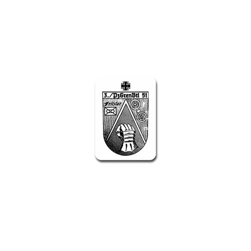 Pzgrenbtl aufkleber - 51,