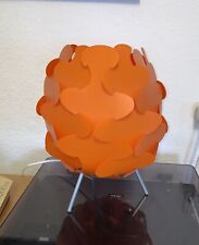 Ikea FILLSTA Vintage Lampe Tischleuchte Retro Space Age Gunner Jensen orange
