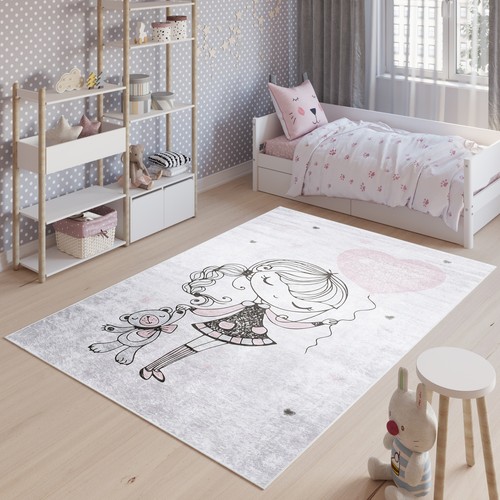 Teppich waschbar kinderteppich - teppich,