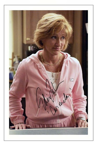 Edie falco signed autogramm - edie,