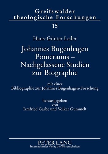 Johannes bugenhagen pomeranus - johannes,