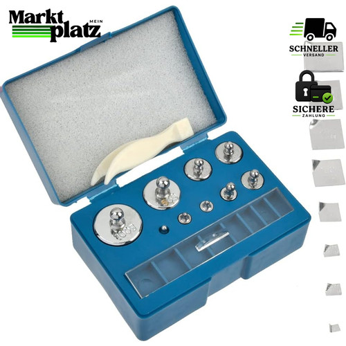 Kalibriergewichte set 17pcs - kalibriergewichte,