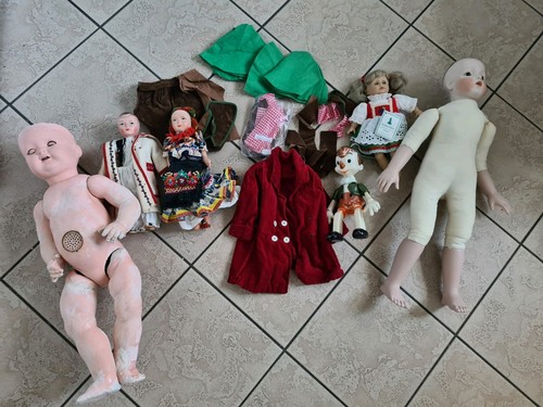 Konvolut für bastler puppen - für,