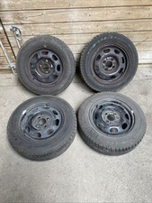 4 SOMMERRÄDER STAHLFELGEN 5,5x13 ET43 VW LUPO POLO 9N FULDA 175/65R13 80T