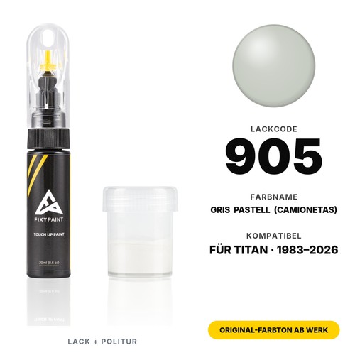 Titan 905 gris pastel - 905,