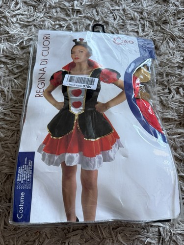 Damen herzdame kostüm - damen,