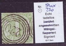 Thurn + Taxis ,  51 ax , gepr