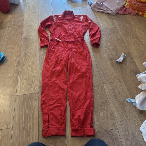 Sparco rennanzug rot small - sparco,