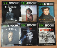 6x GEO Epoche * Rom, Afrika, Australien, Luther, Bismarck, Der Zweite Weltkrieg