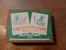 Frage und Antwortspiel für Erwachsene Kartenspiel  ASS Altenburger RARITÄT alt
