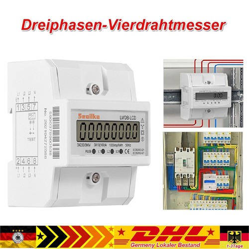 Drehstromzähler mit
