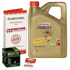 Honda Crosstourer VFR 1200 X (SC70) 12-15, Castrol 10W40 Öl + HiFlo Ölfilter Set