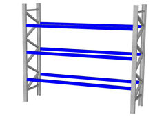 Schäfer PR 600 Lagerregal Schwerlastregal Palettenregal Stahlregal Höhe 4.000 mm