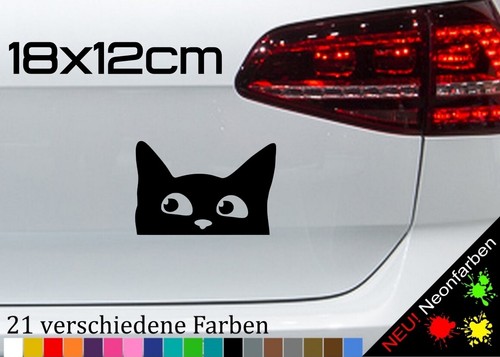 Katzenkopf aufkleber sticker - katzenkopf,