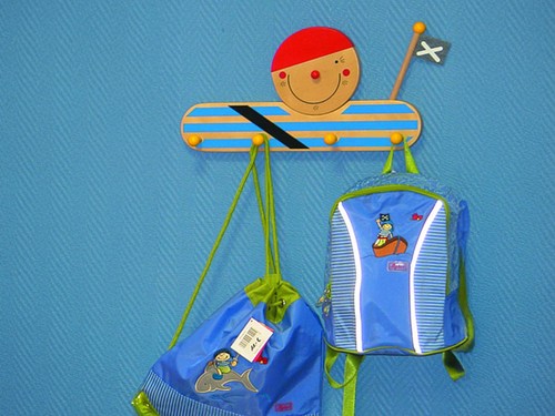 Kindergarderobe holz made - kindergarderobe,